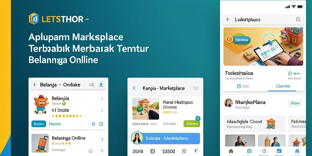 Tampilan antarmuka utama LETSTHOR yang menarik dan fungsional.