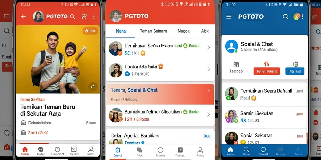 Tampilan antarmuka PGTOTO yang menarik dan fungsional untuk Teman Sekitar.