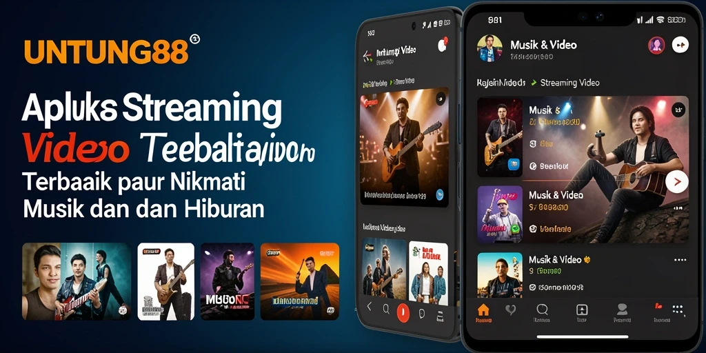 Antarmuka aplikasinya yang menarik dan mudah digunakan untuk Streaming Video.