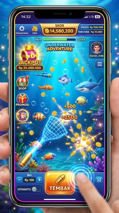gamerp tampilan beranda